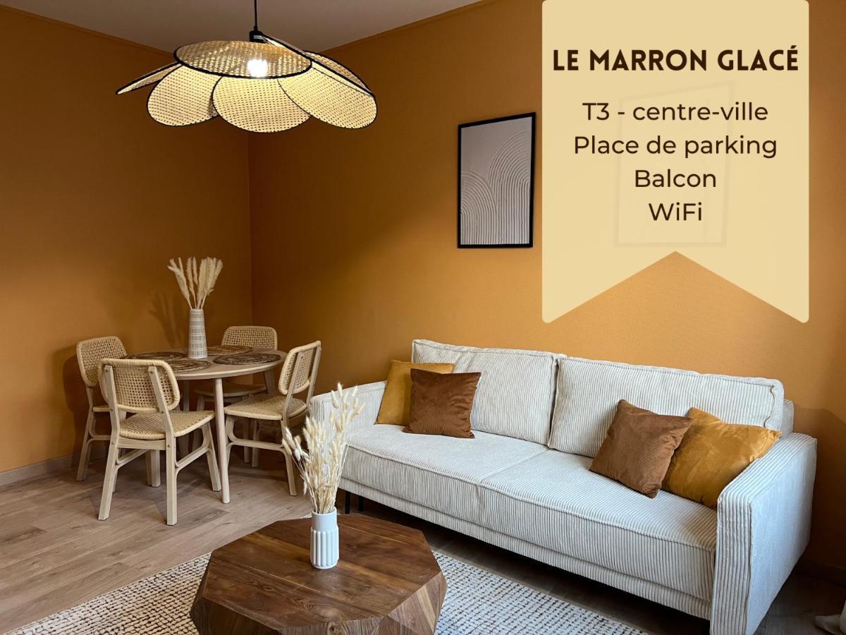 Le Marron Glace - T3 + Parking Montluçon المظهر الخارجي الصورة